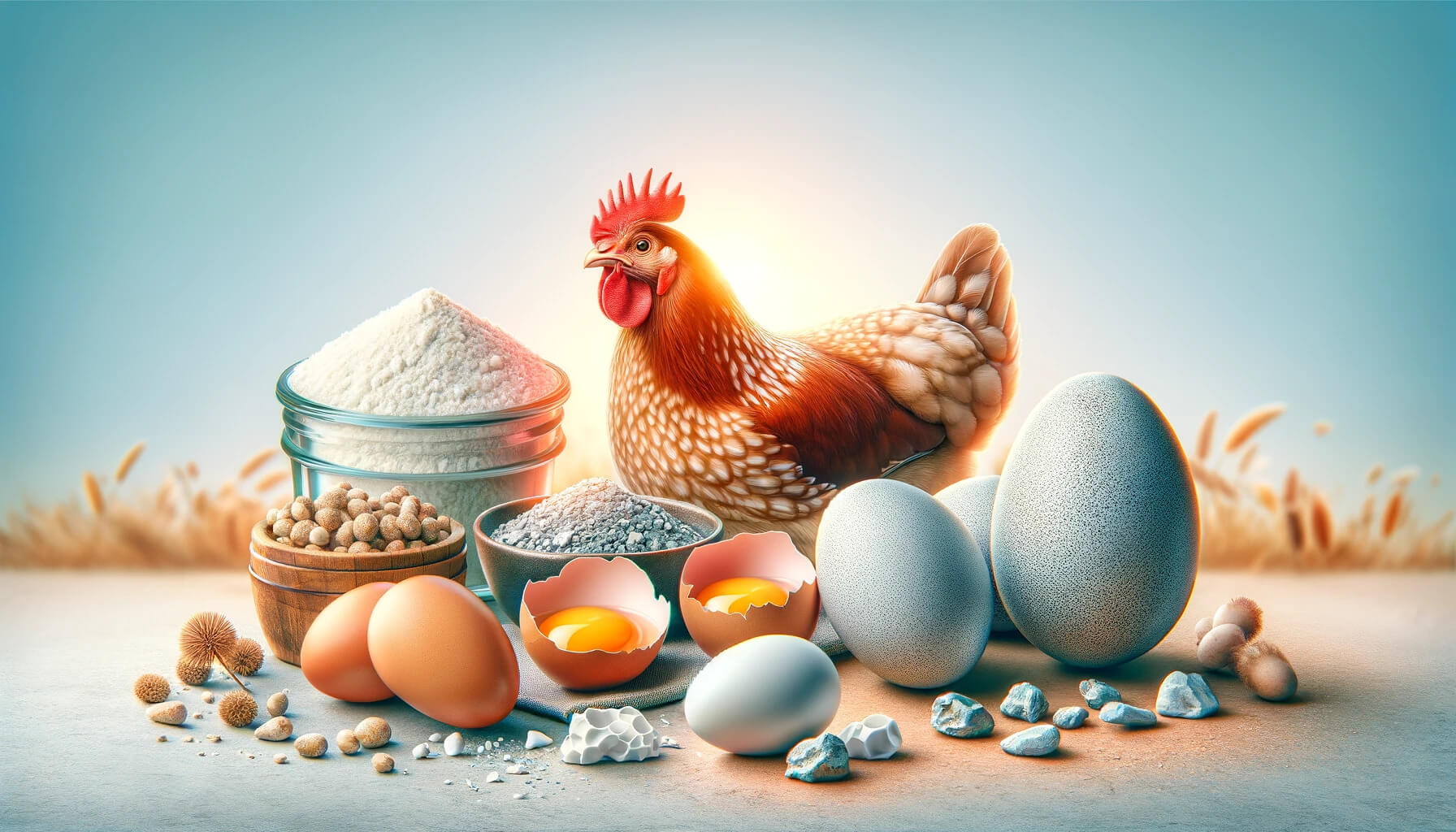 مصرف دی کلسیم فسفات در مرغ تخم گذار